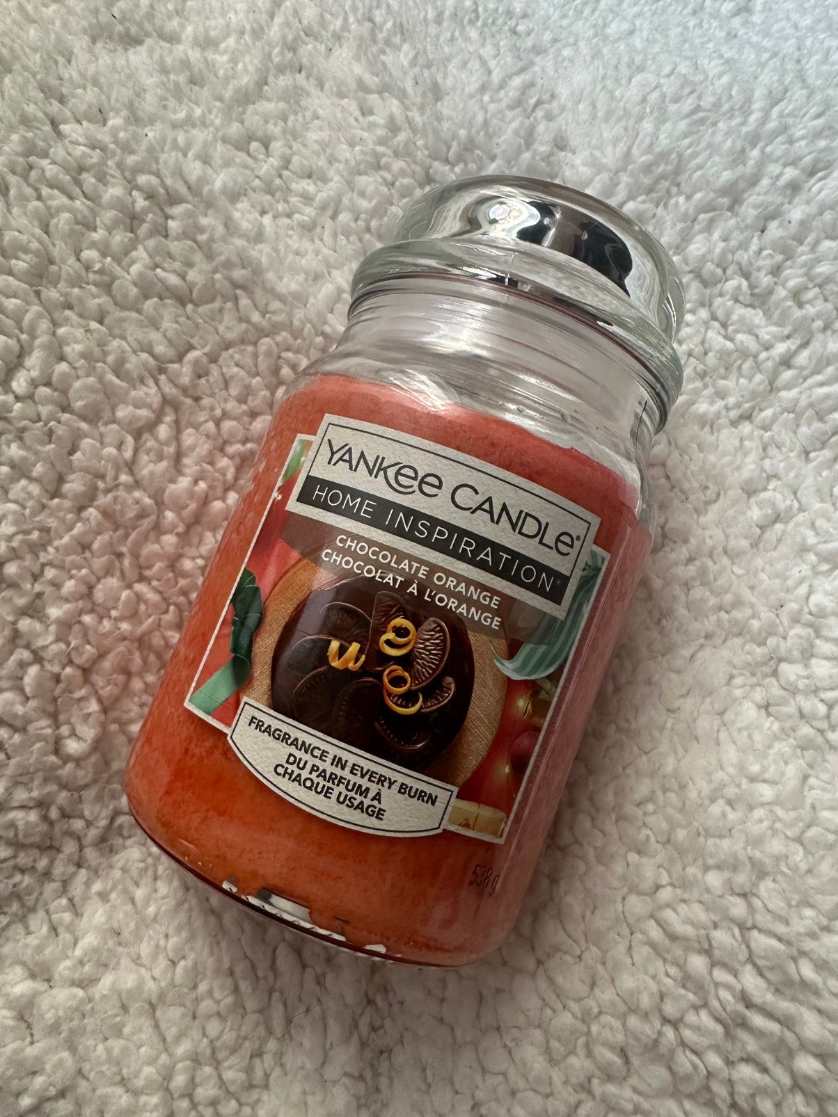 Yankee Candle - Chocolate Orange, Ophalen of Verzenden, Nieuw, Kaars