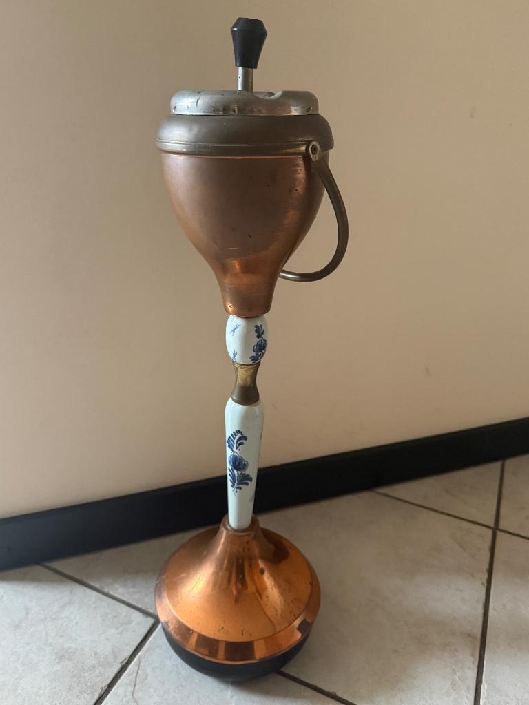 Vintage asbak op poot, Ophalen, Huis en Inrichting