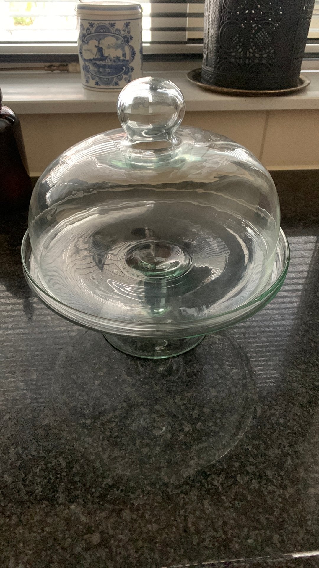 Schaal met deksel, Glas, Ophalen of Verzenden, Nieuw