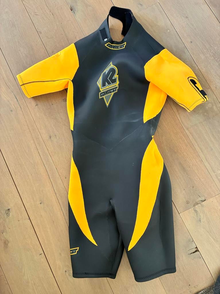 Wetsuit maat 50 korte mouw en broekspijp, Watersport en Boten, Watersportkleding, Ophalen of Verzenden, Gebruikt, Dame of Heer