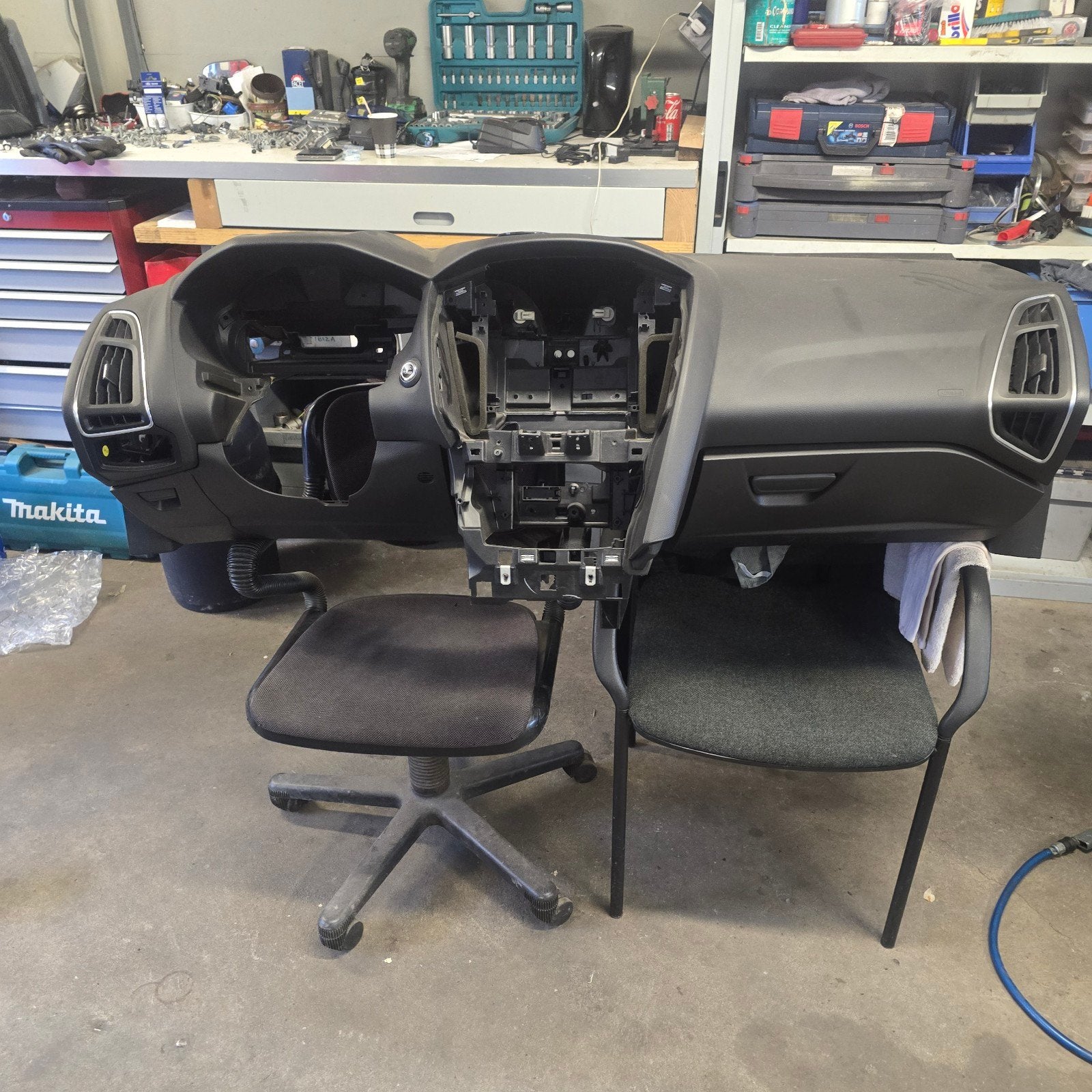 Ford Focus mk3 Dashboard en Airbag Set - Gebruikt, Ophalen, Gebruikt, Ford