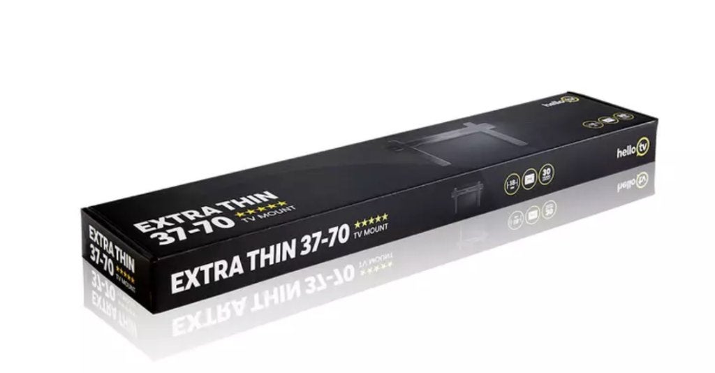 HelloTV Vaste Muurbeugel Extra Thin 37 - 70 inch, Ophalen, Nieuw