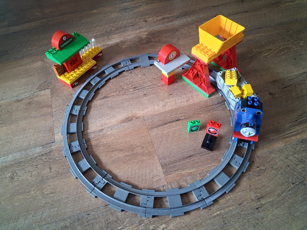 Duplo 3351 Thomas de treinset, Gebruikt, Overige thema's, Overige typen, Ophalen of Verzenden