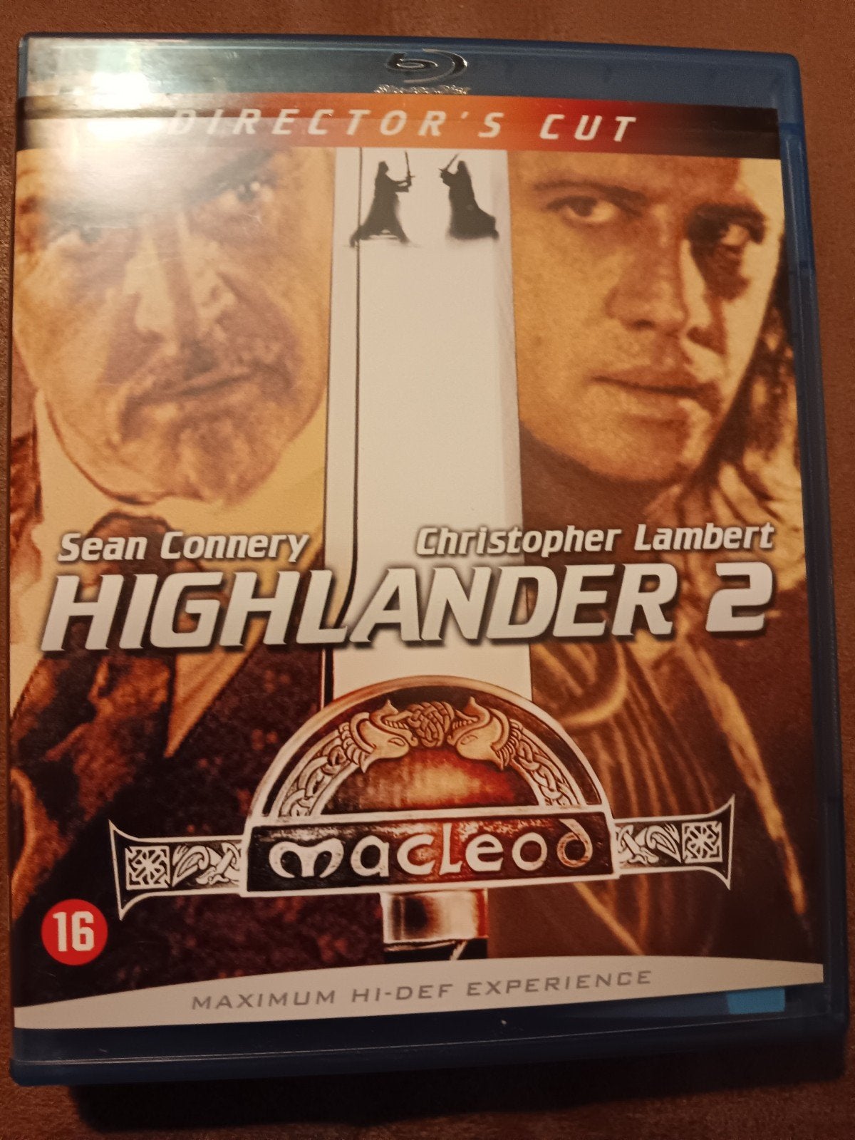Highlander 2 bluray nieuwstaat nl ondertiteling, Ophalen of Verzenden, Zo goed als nieuw, Actie