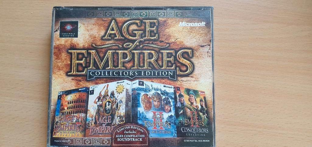 Age of Empires Collectors edition jaar 2000, Spelcomputers en Games, Gebruikt, 1 speler, Ophalen of Verzenden, Strategie en Constructie