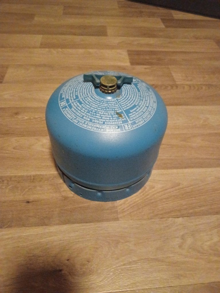 Campingaz fles 904, Caravans en Kamperen, Kampeeraccessoires, Ophalen of Verzenden, Zo goed als nieuw
