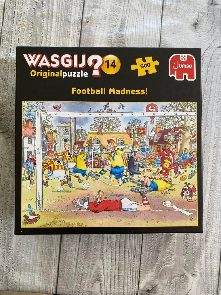 Wasgij puzzel nr.14 met 500 stukjes, Ophalen of Verzenden, 500 t/m 1500 stukjes, Zo goed als nieuw