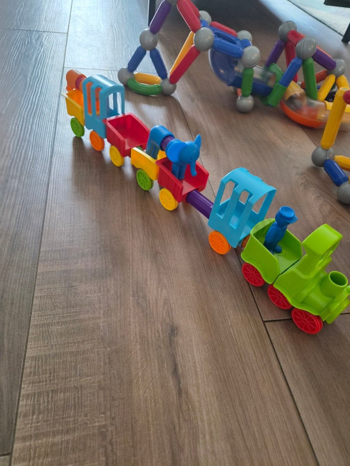 smartmax Magnetisch bouwspeelgoed en trein, Kinderen en Baby's, Ophalen, Gebruikt, Knutselen