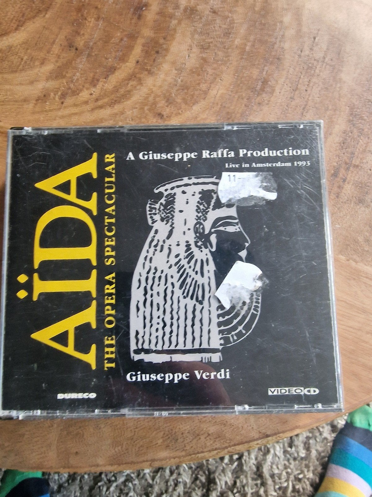 Aïda The Opera Spectacular - Giuseppe Verdi (Video CD), Gebruikt, Alle leeftijden, Boxset, Muziek en Concerten