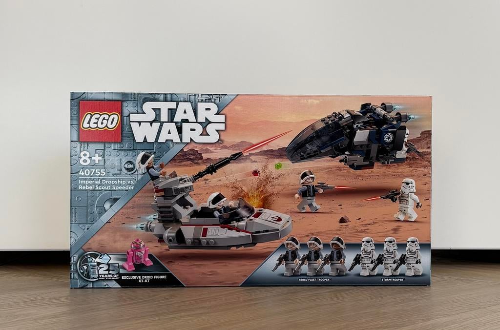 LEGO StarWars 40755 Imperial Dropship vs Rebel Scout Speeder, Star Wars, Nieuw, Ophalen of Verzenden, Complete set