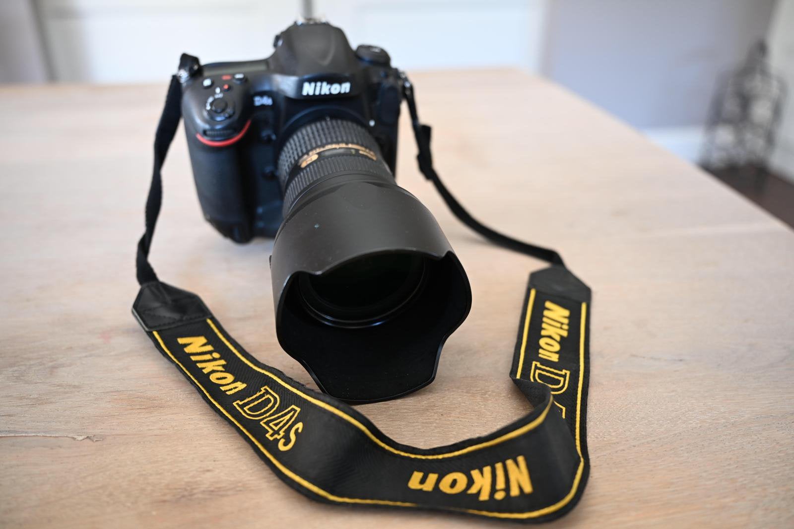 Nikon D4S met diverse lenzen, Audio, Tv en Foto, Fotocamera's Digitaal, Ophalen, Gebruikt, Spiegelreflex, Geheugenkaart