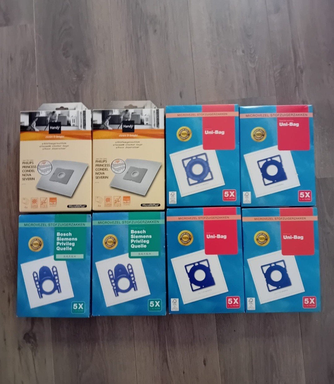 Stofzuigerzakken 8 dozen, Witgoed en Apparatuur, Stofzuigers, Nieuw, Sledestofzuiger, Overige merken, Stofzak, Ophalen of Verzenden