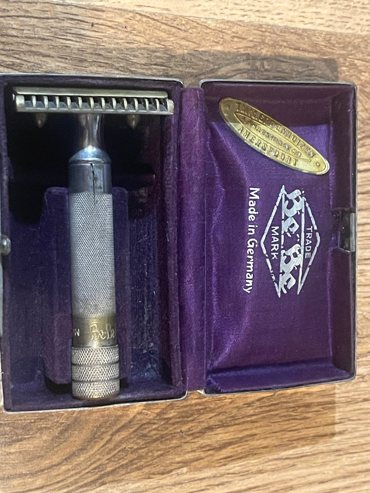 Vintage Scheermes in Originele Doos - Made in Germany, Ophalen of Verzenden