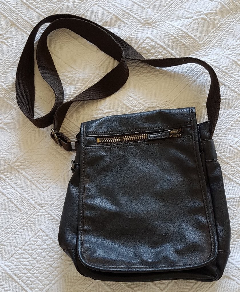 Esprit Donkerbruine Schoudertas, Sieraden, Tassen en Uiterlijk, Tassen | Schoudertassen, Ophalen of Verzenden, Gebruikt, Bruin