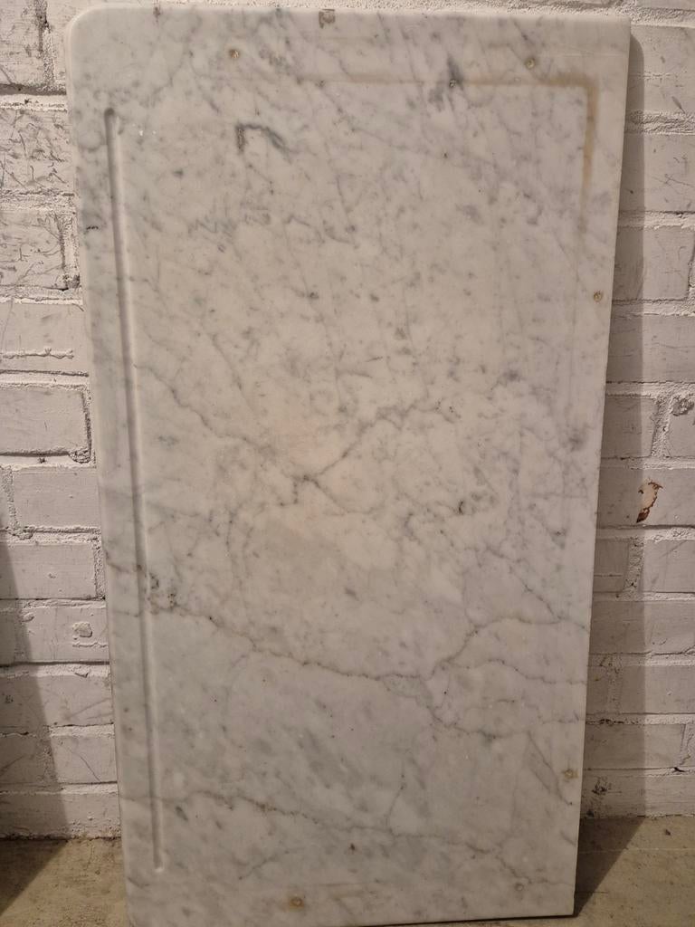 Marmeren werkblad 55x103cm - Gebruikt, Ophalen, Gebruikt