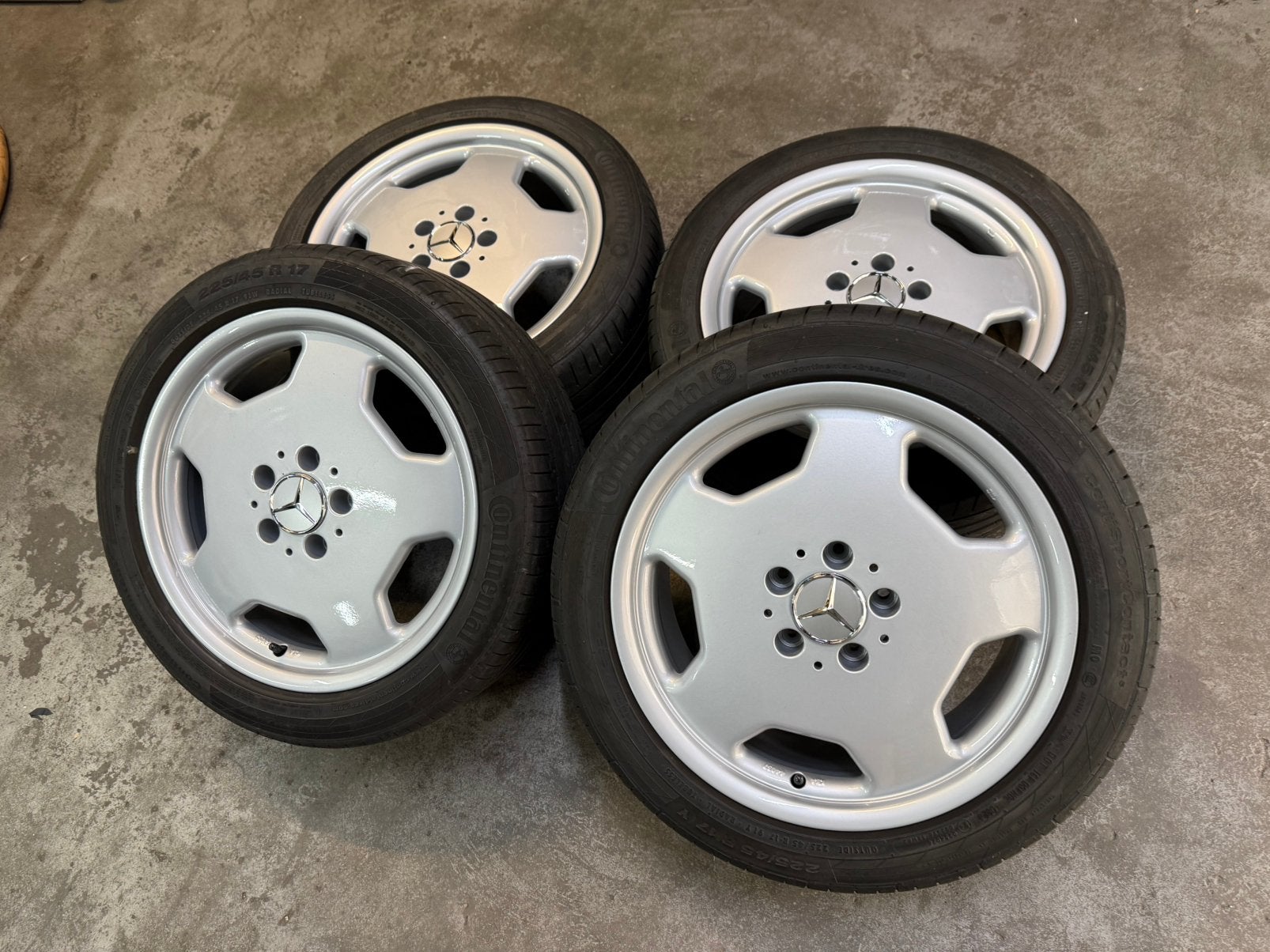 ✅ 17 inch IntraAMG Monoblock velgen 5x112 W124 W201 W208 202, Auto-onderdelen, Gebruikt, Banden en Velgen, 17 inch, Ophalen of Verzenden