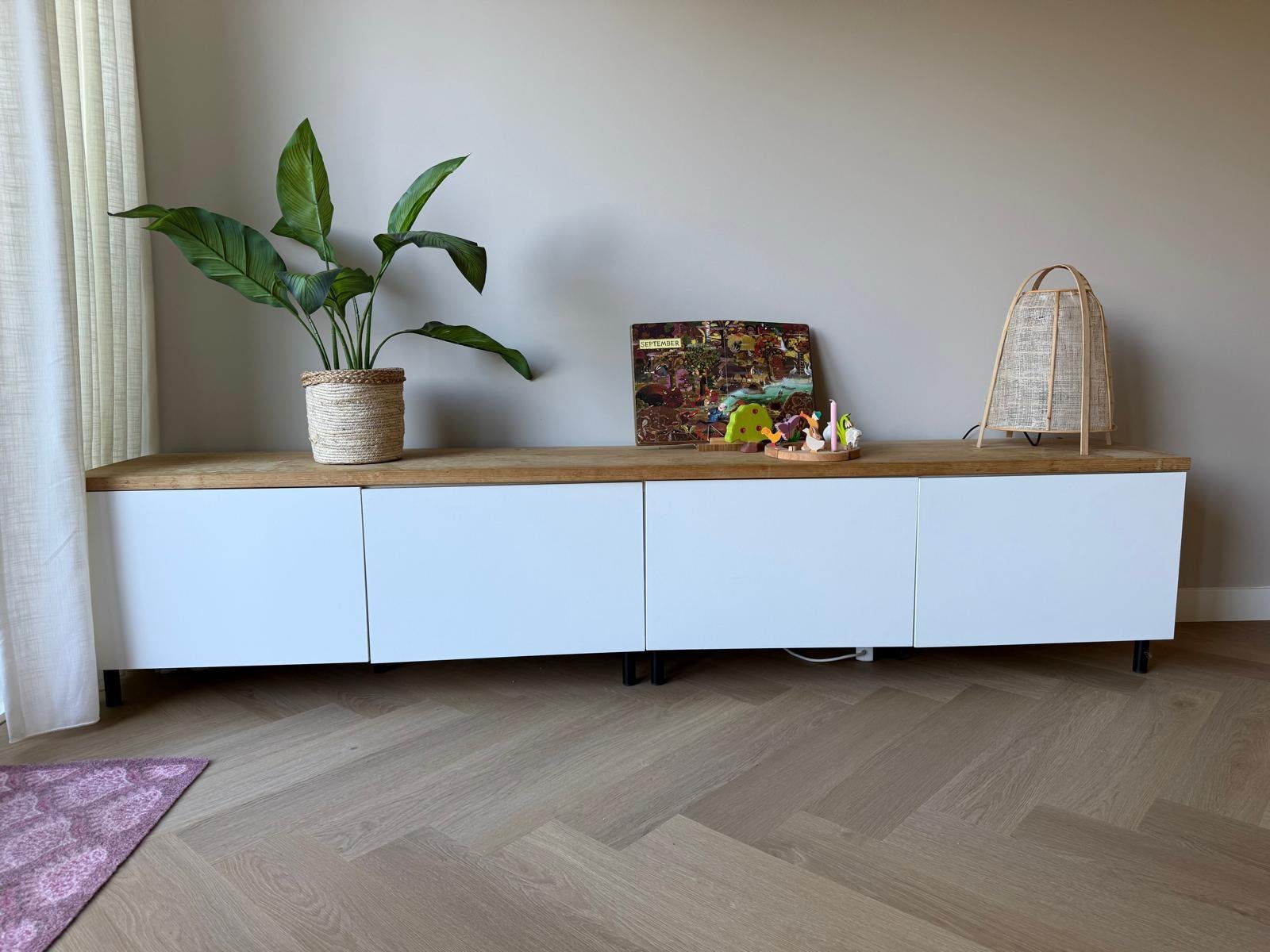 Ikea lage kast, Ophalen of Verzenden, Nieuw, 25 tot 50 cm