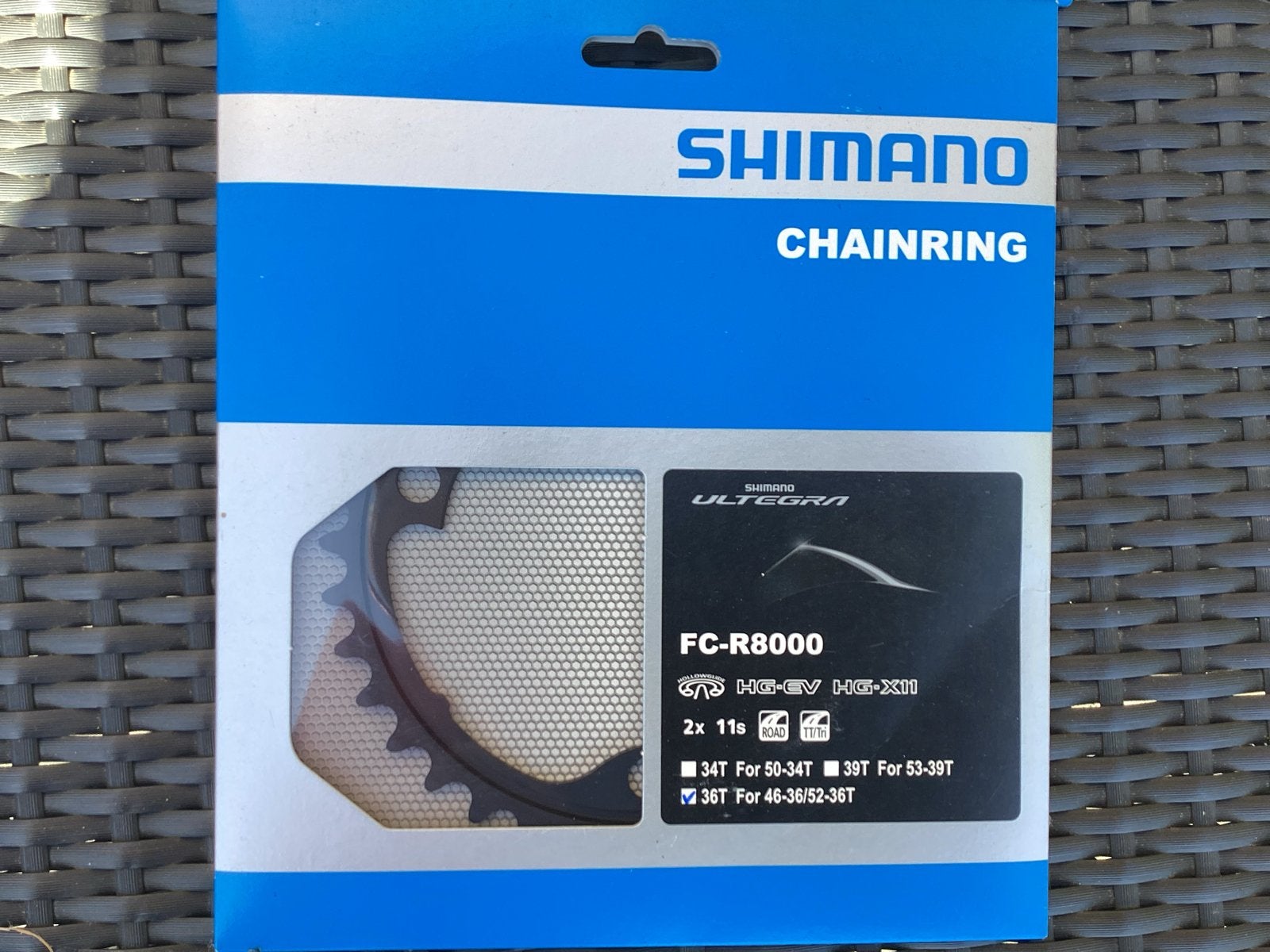 Shimano Ultegra FC-R8000 Kettingblad 36T, Fietsen en Brommers, Fietsonderdelen, Overige materialen, Nieuw, Ophalen of Verzenden