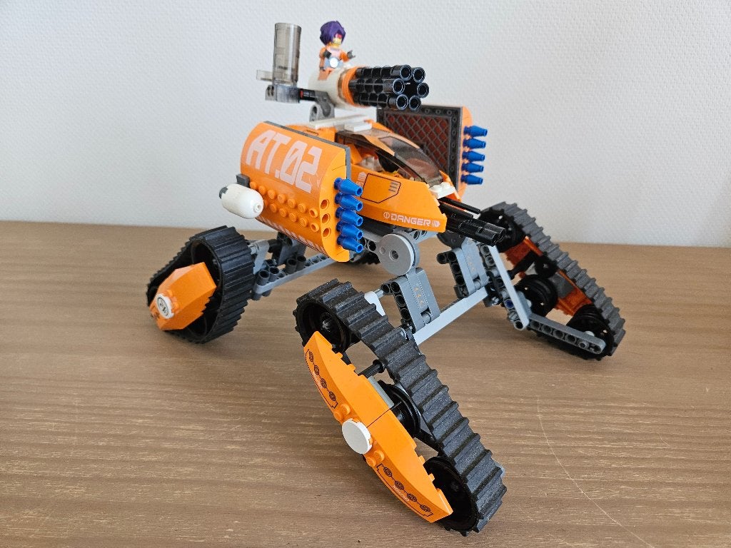 Exo-Force - Mobile Defence Tank - Lego nr. 7706, Overige thema's, Lego, Ophalen of Verzenden, Complete set