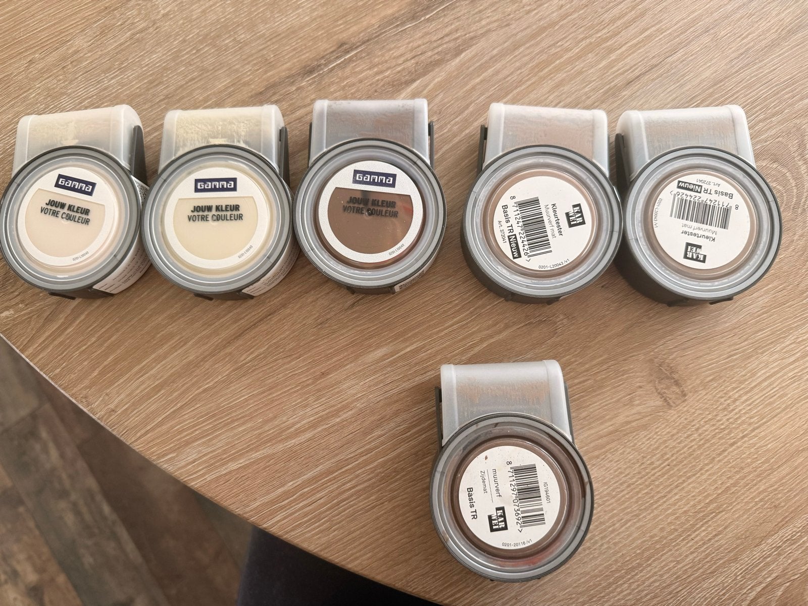 GAMMA en KARWEI Kleurtester Muurverf mat - Diverse kleuren, Overige kleuren, Ophalen of Verzenden, Minder dan 5 liter, Verf
