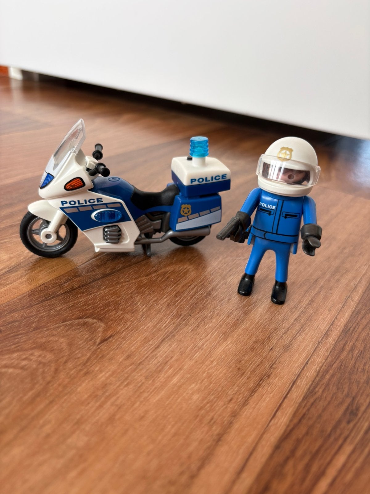 Playmobil City Action 6923 politiemotor, Ophalen of Verzenden, Zo goed als nieuw