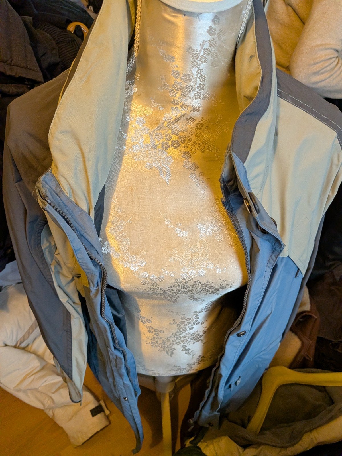 Multitex High Tech Trekking Jas - Maat dames 36 38 heren 48, Maat 38/40 (M), Beige, Ophalen of Verzenden, Gedragen
