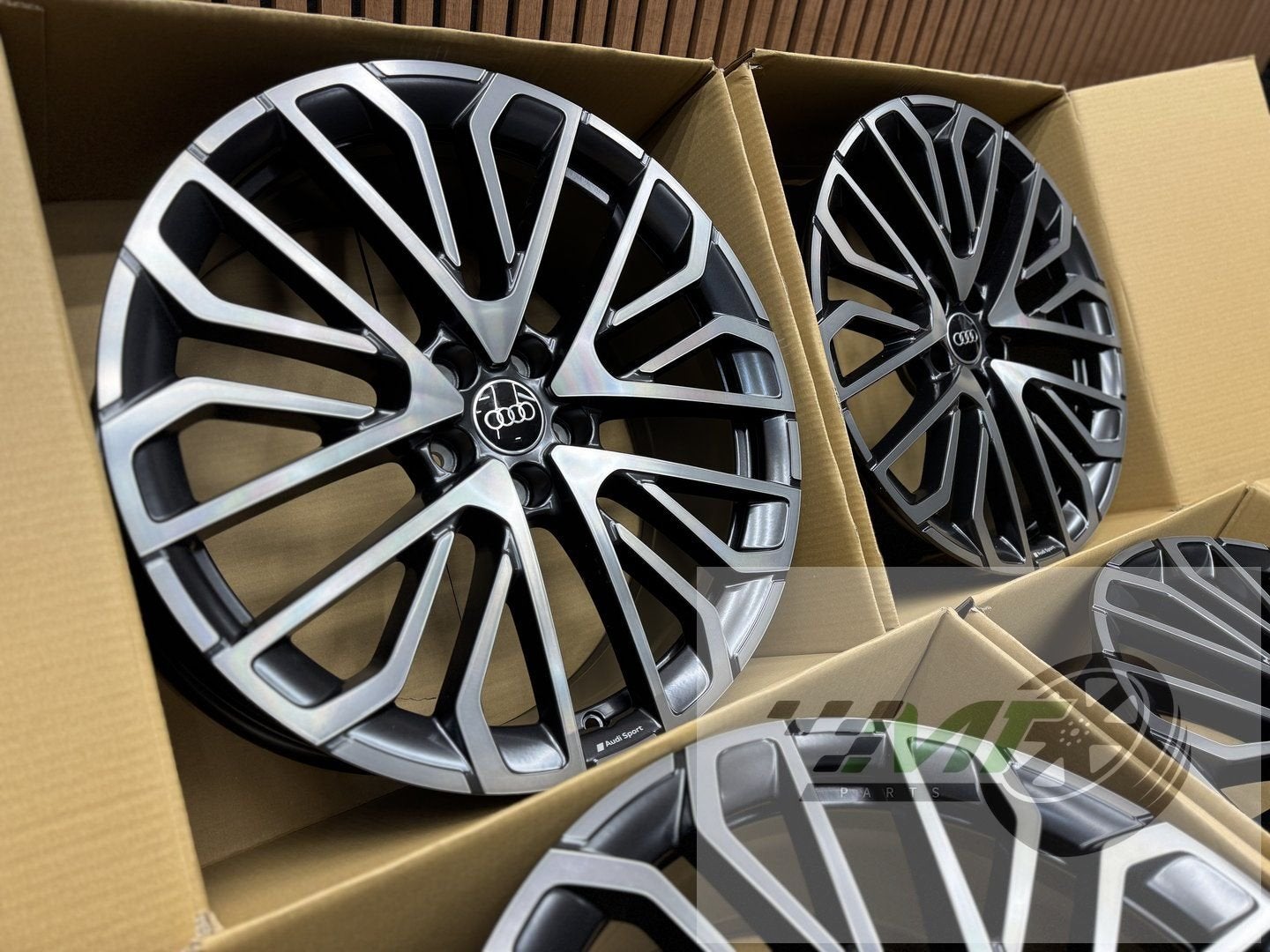 20" Audi A5 S5 A6 S6 Q5 SQ5 MULTISPAAK BTW NEW OEM, - Auto-Union-Str. 1 85057 Ingolstadt Deutschland, Nieuw, Ophalen of Verzenden