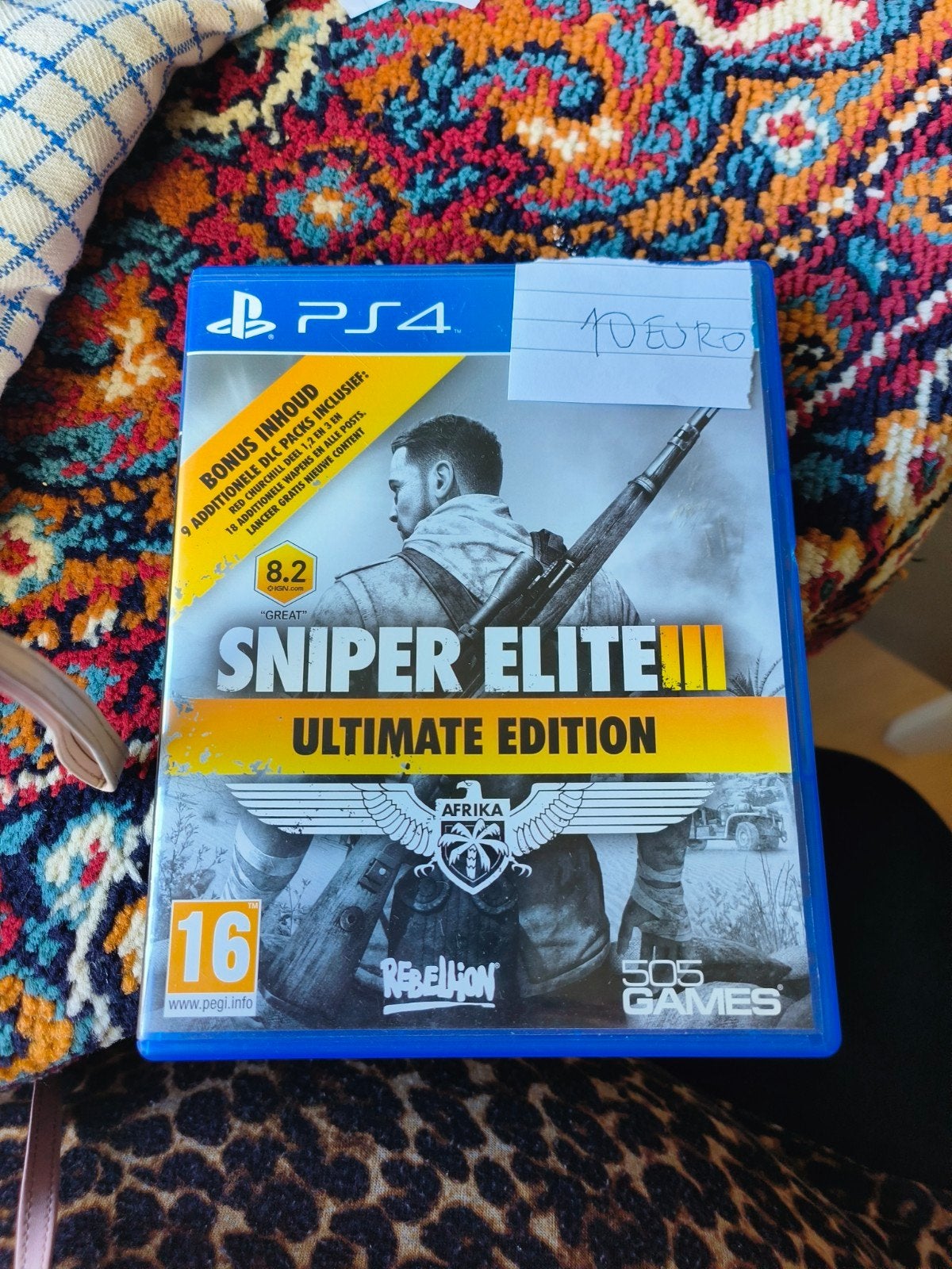 te koop PlayStation games 4 Sniper Elite 3 edition, Ophalen, Shooter, 1 speler, Zo goed als nieuw