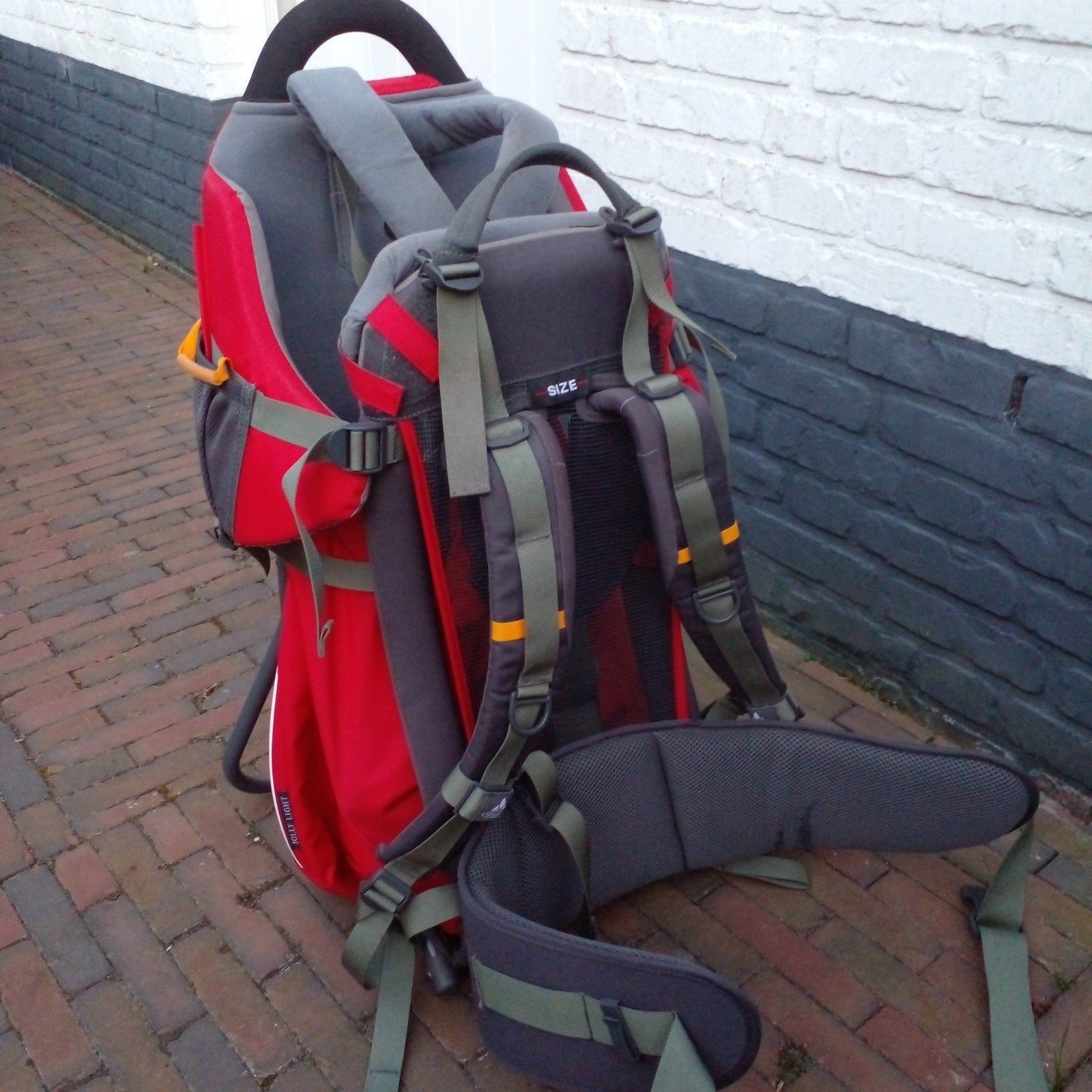 Vaude Rugdrager - Comfortabel en Veilig voor Wandelingen, Kinderen en Baby's, Gebruikt, Rug, Draagzak, Ophalen