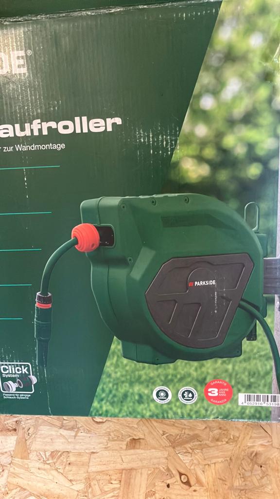 Waterslang haspel, Tuin en Terras, Ophalen of Verzenden, Zo goed als nieuw, Tuinslang