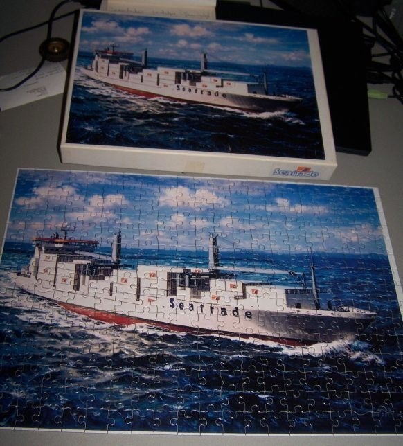 Legpuzzel MS Java Stream (Seatrade), Verzamelen, Scheepvaart, Zo goed als nieuw, Overige typen, Ophalen of Verzenden