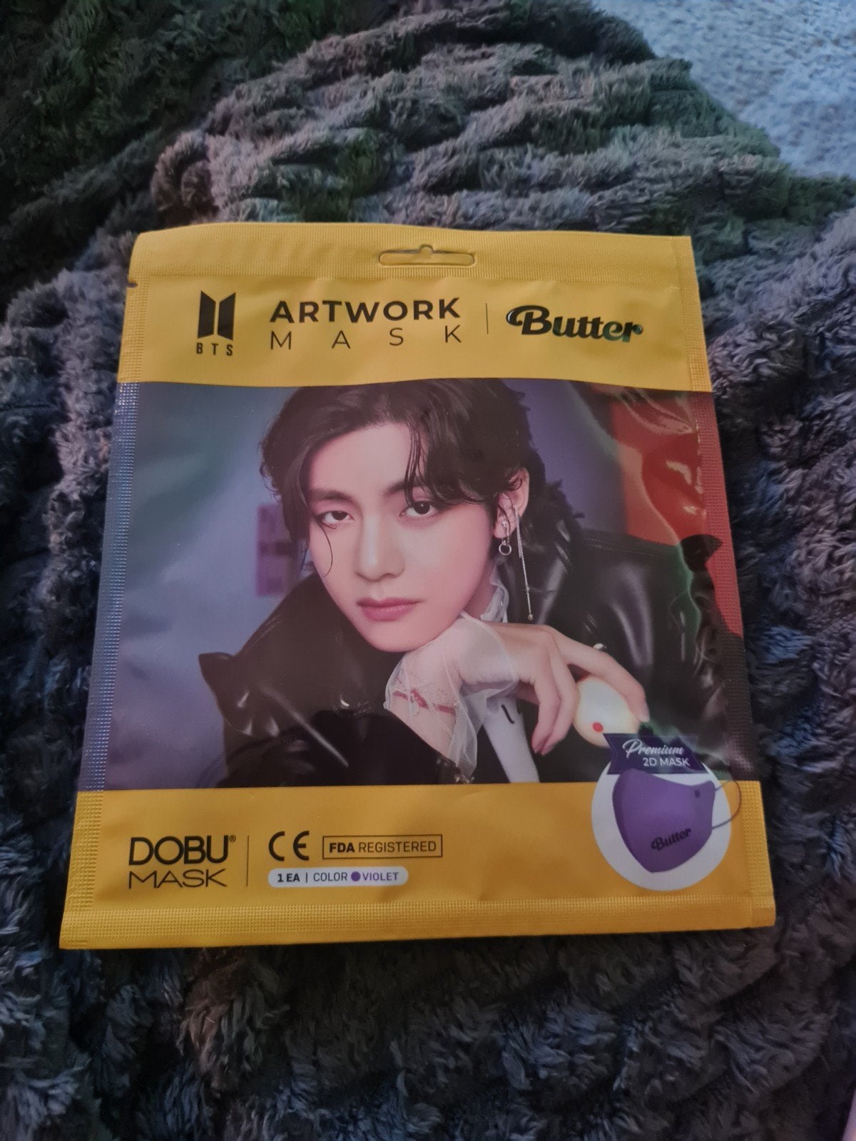 BTS Artwork Mask V Butter K-Pop Merchandise, Ophalen of Verzenden, Nieuw, Overige typen