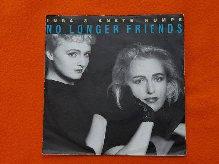 Inga & Anete Humpe - No Longer Friends (1988), Gebruikt, 7 inch, Ophalen of Verzenden, Pop