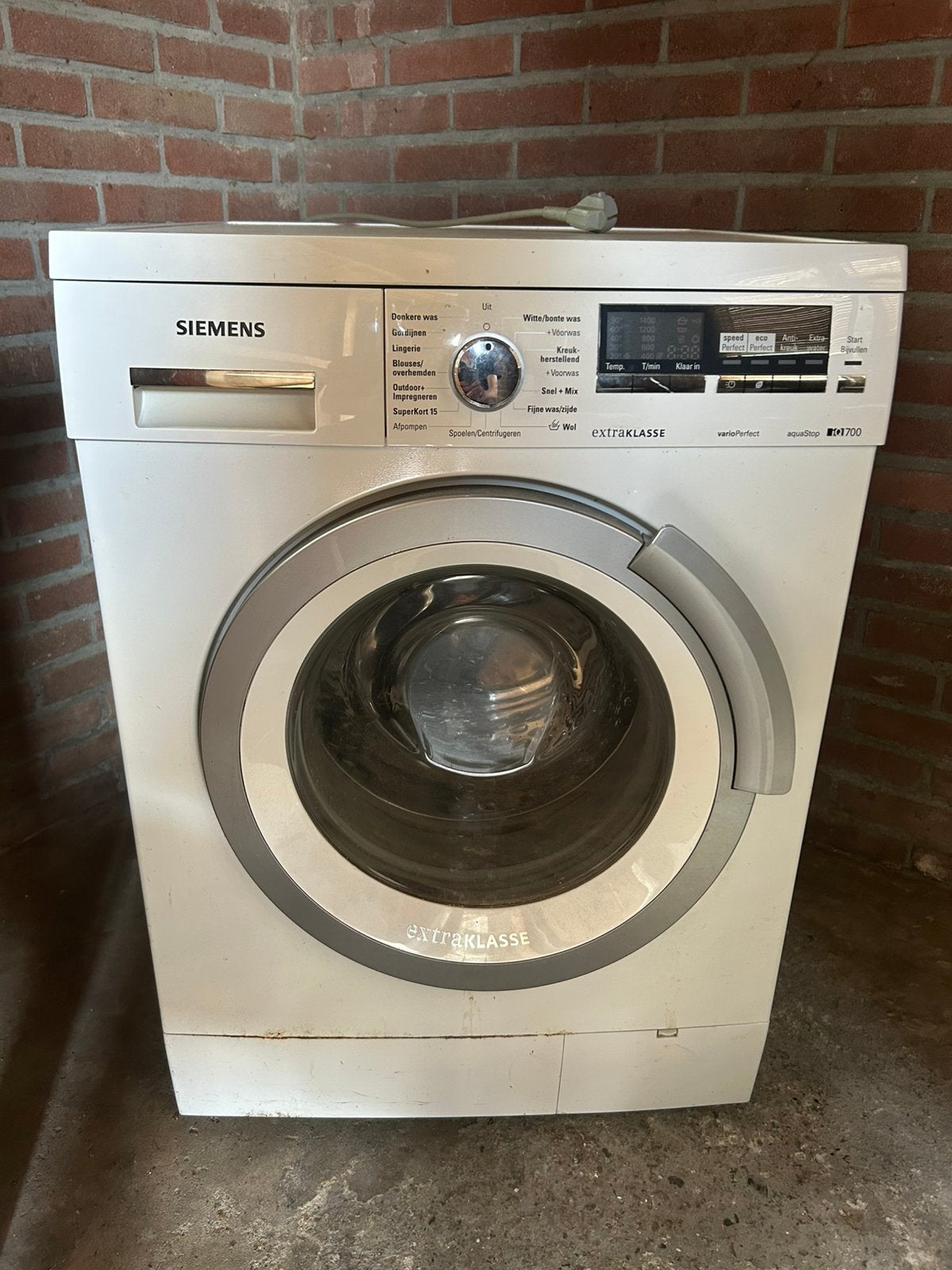 Siemens IQ700 Extra Klasse ( voor onderdelen), Witgoed en Apparatuur, Wasmachines, Ophalen, 1600 toeren of meer, 85 tot 90 cm