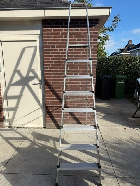 7-treeds aluminium ladder