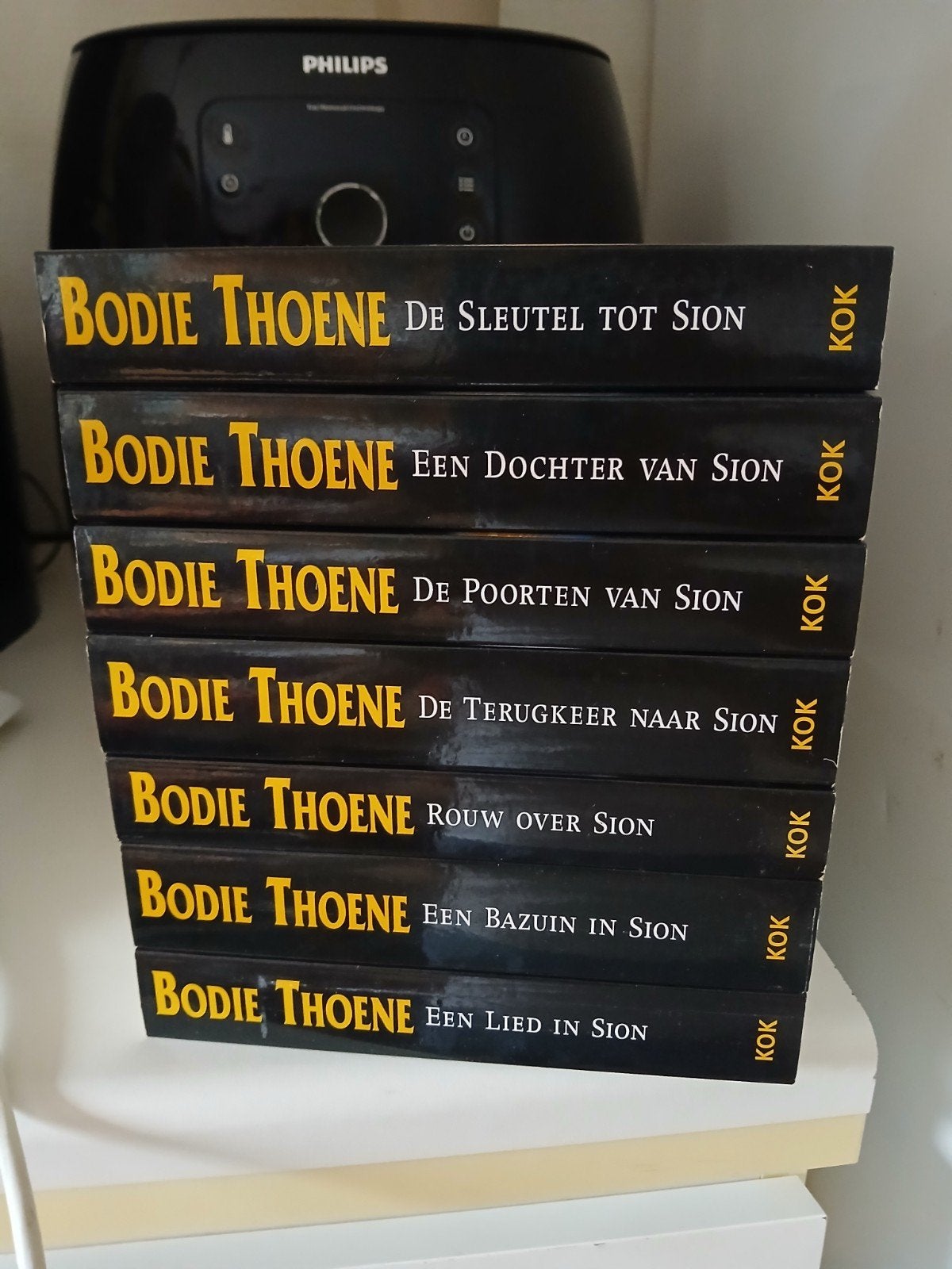 Bodie Thoene - Complete serie van De Kronieken van Sion, Boeken, Ophalen of Verzenden, Zo goed als nieuw, Bodie Thoene