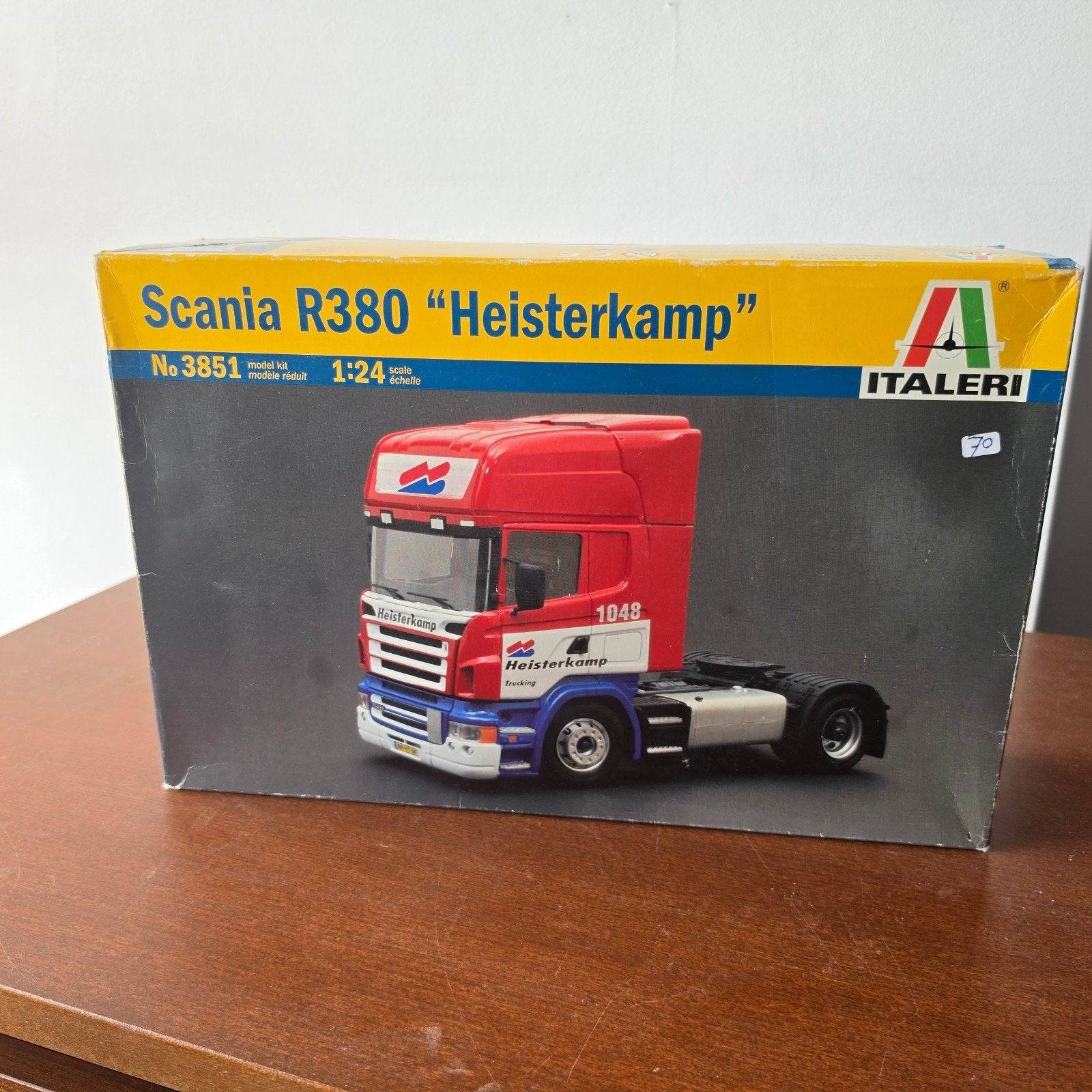 Italeri Scania R380 Heisterkamp 1:24 Bouwpakket, Ophalen of Verzenden, Groter dan 1:32, Truck, Italeri