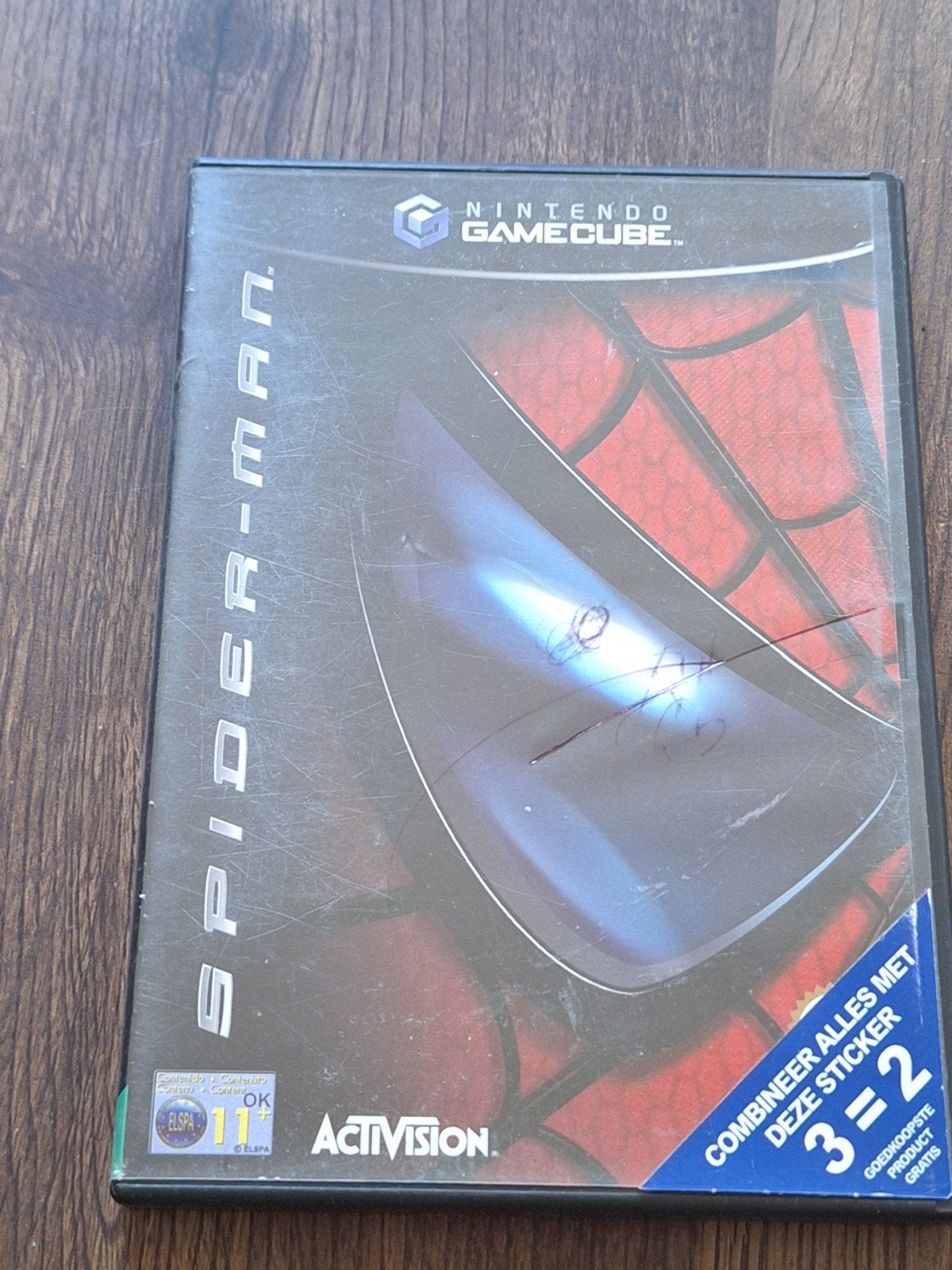 spider man gamecube, 1 speler, Ophalen of Verzenden, Zo goed als nieuw, Avontuur en Actie