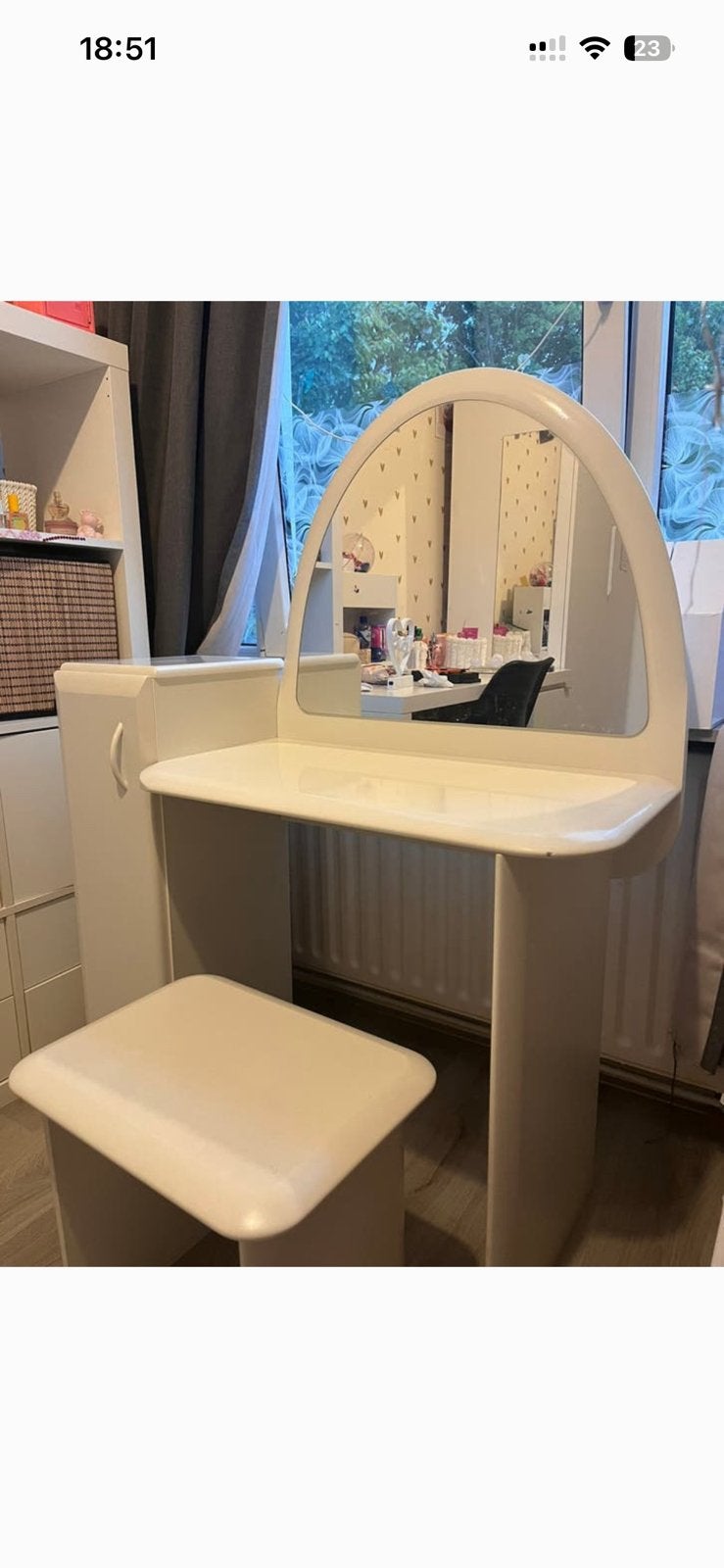 Make up tafel, Huis en Inrichting, Ophalen, Zo goed als nieuw, 50 tot 100 cm, Minder dan 100 cm