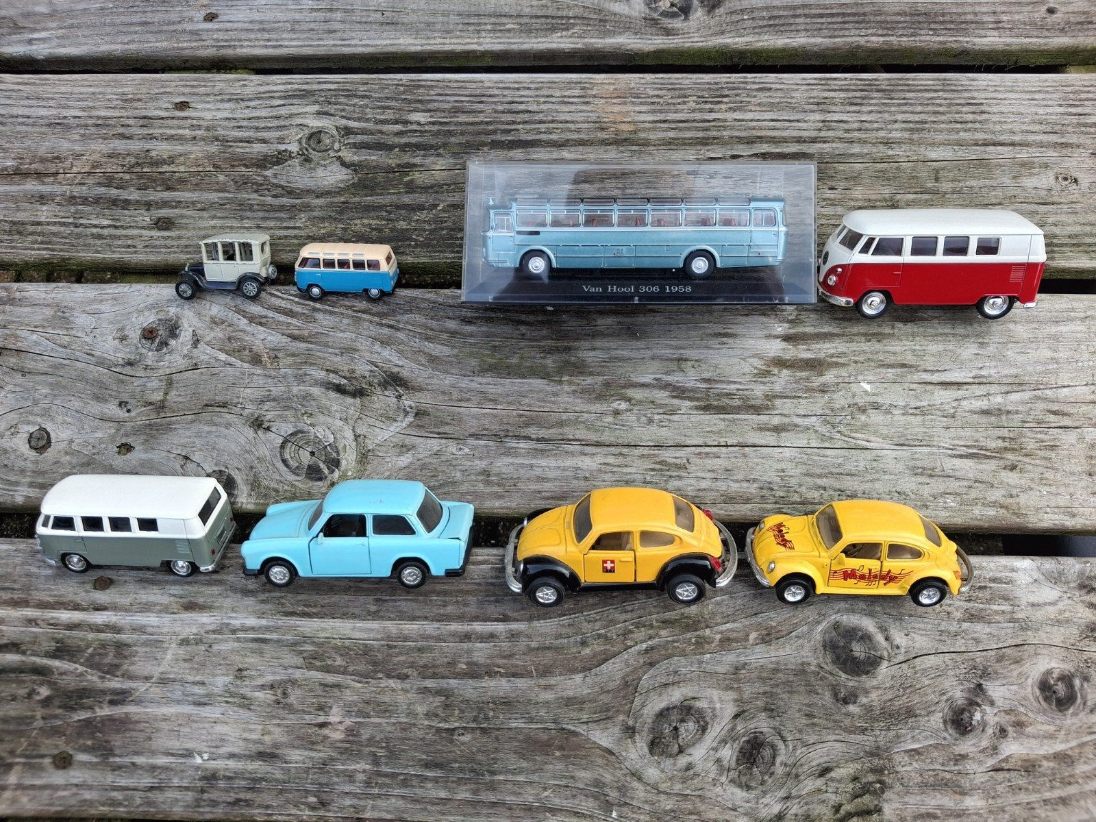 Diverse modelauto's en bussen - Vintage collectie, Ophalen of Verzenden, Gebruikt, Auto, Overige merken