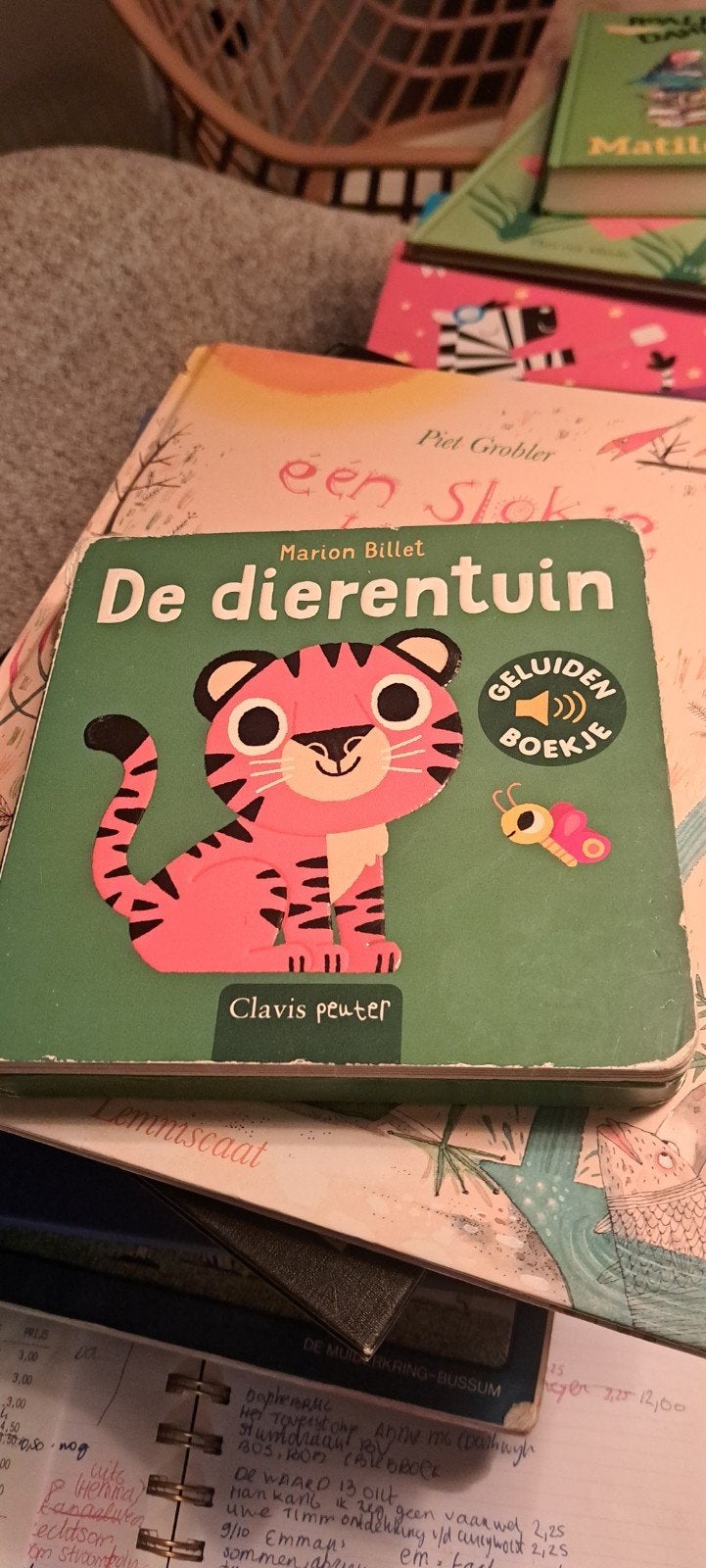 Clavis Peuter Geluidenboekje: De Dierentuin, Non-fictie, Jongen of Meisje, Ophalen of Verzenden, Zo goed als nieuw