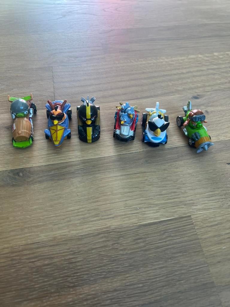 Angry birds go telepods poppetjes, Ophalen of Verzenden, Zo goed als nieuw