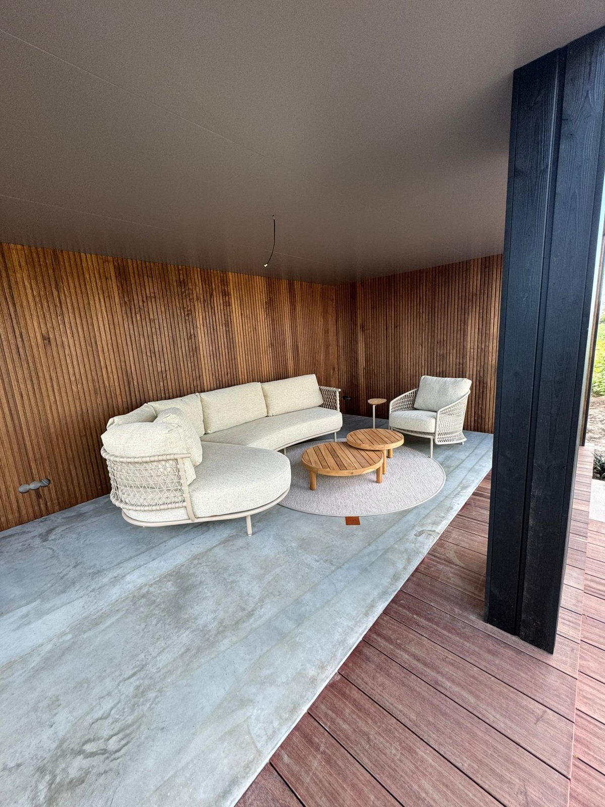 Loungeset sardinia 4 seasons outdoor organische, Tuin en Terras, Ophalen of Verzenden, Nieuw, Aluminium