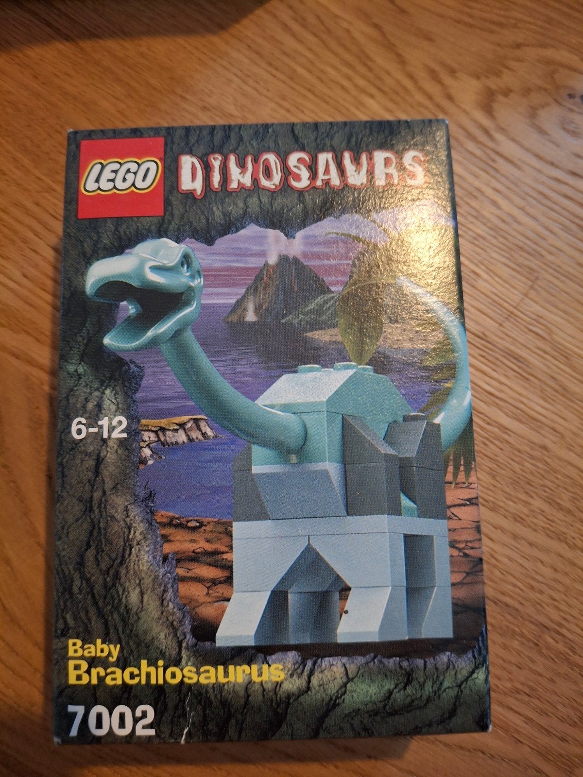 Lego Vintage Baby Brachiosaurus 7002, Gebruikt, Overige thema's, Lego, Inclusief instructies
