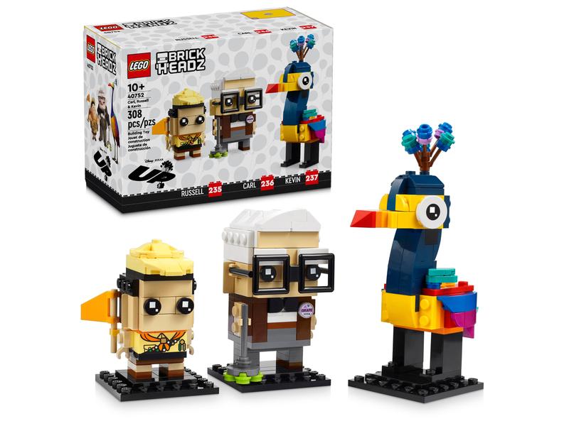 40752 LEGO BrickHeadz: Carl, Russell en Kevin uit "UP", Lego, Nieuw, Ophalen of Verzenden, Disney
