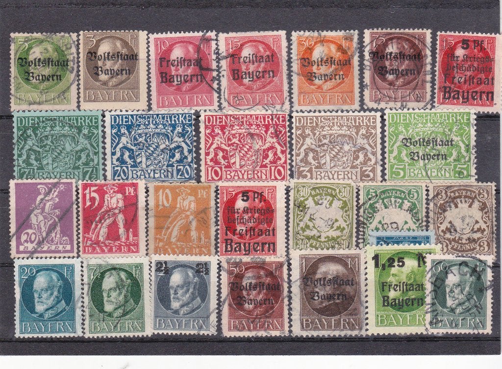 BAYERN   26 ZEGELS, Postzegels en Munten, Ophalen of Verzenden