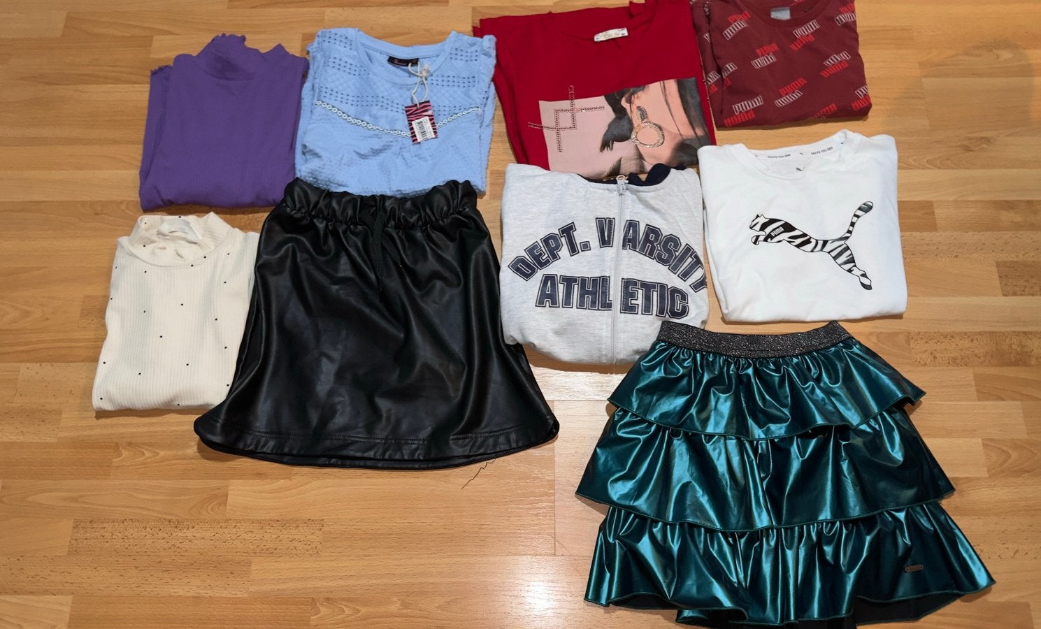 Meisjes kleding bundel maat 140-152, sommige zijn nieuw!!, Kinderen en Baby's, Babykleding | Baby-kledingpakketten, Ophalen of Verzenden