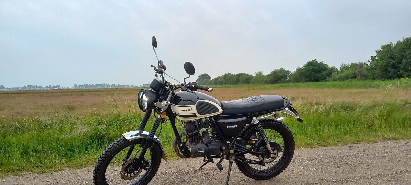 *Waardepeiling* Mash scrambler 50 2024, Fietsen en Brommers, Brommers | Overige merken, Gebruikt, Maximaal 45 km/u, Ophalen