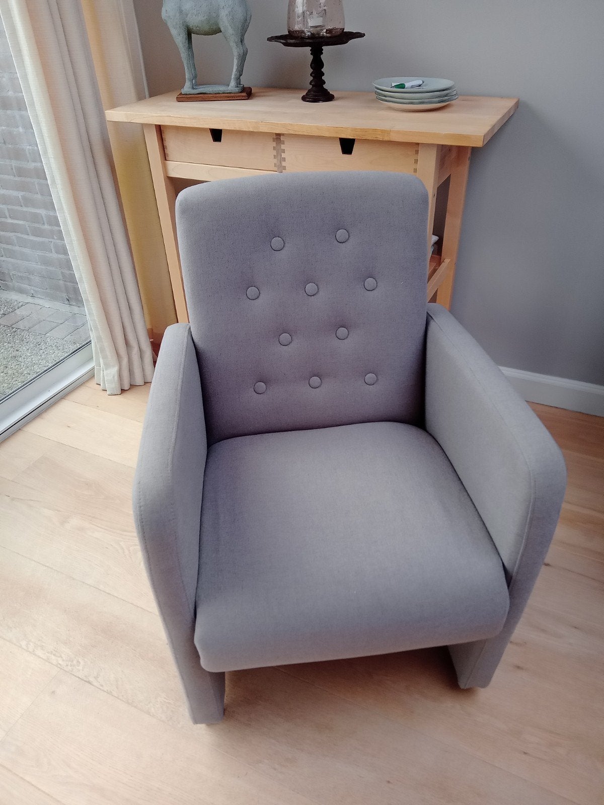 eetkamerstoelen  4 stuks echt als nieuw 100.00 euro, Ophalen of Verzenden, Zo goed als nieuw, Minder dan 75 cm, 50 tot 75 cm