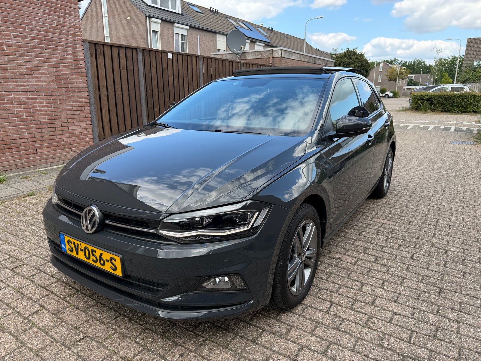 Volkswagen Polo 1.6 TDI 145 pk 2018 Grijs les auto, Voorwielaandrijving, Zwart, Origineel Nederlands, Particulier